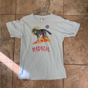 American Apparel Light Blue T-Shirt